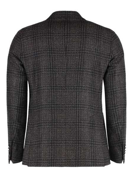 Costume Tagliatore Tagliatore Double-Breasted Wool Jacket BROWN Barbati (BM 18933126) 2