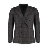 Costume Tagliatore Double-Breasted Wool Jacket Barbati