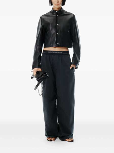 Pantaloni casual Alexander Wang Alexander Wang Trousers Black Femei (BM 18933174) 2
