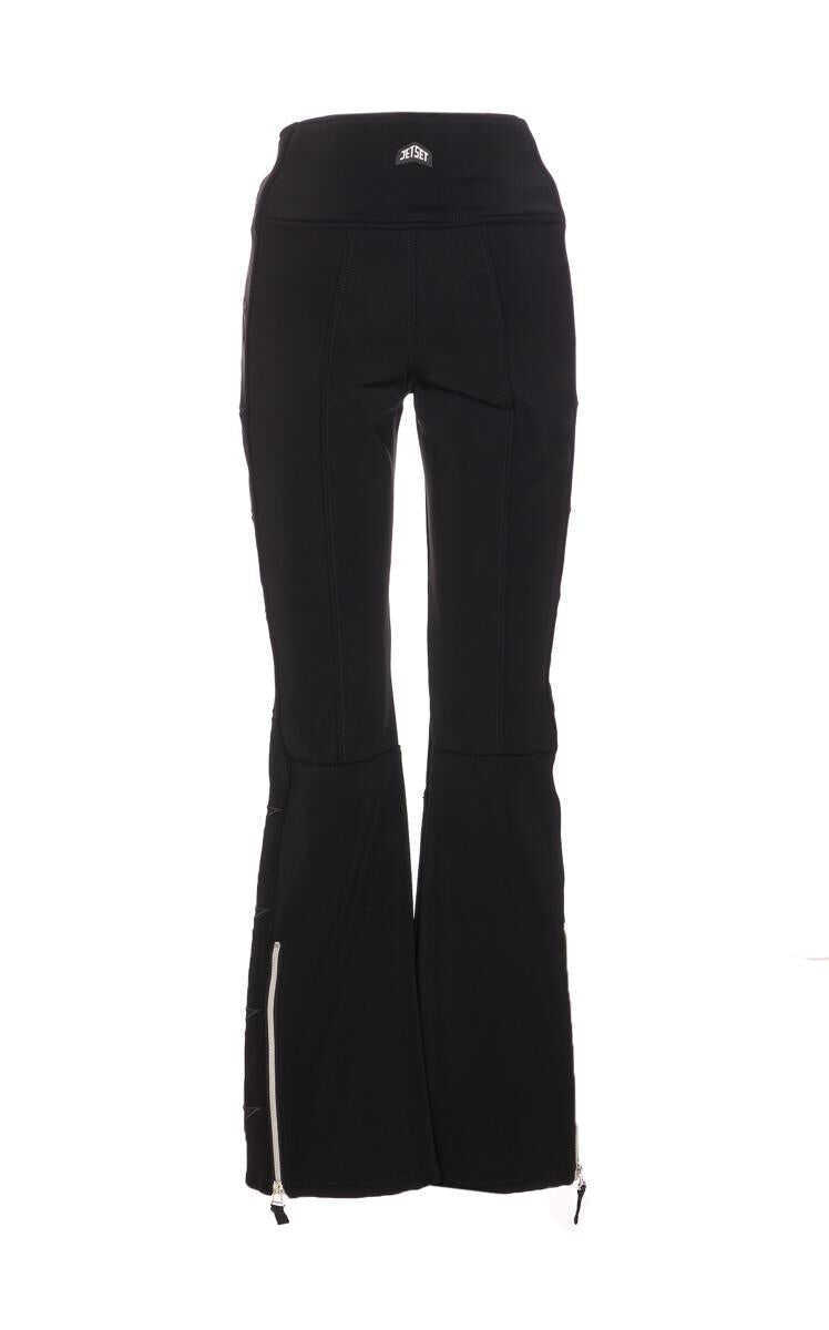 Pantaloni casual Jet Set Jet Set Trousers Black Femei (BM 18933426) 2