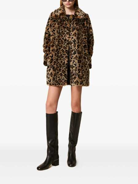 Paltoane TWINSET Twinset Coats BROWN Femei (BM 18933789) 2