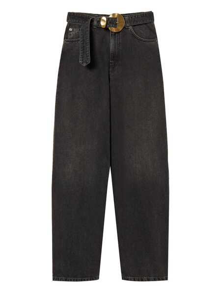 Blugi TWINSET Twinset Black Cotton Denim Jeans Black Femei (BM 18933951) 1