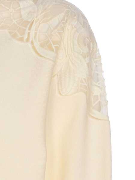 Pulovere TWINSET Twinset Sweaters WHITE Femei (BM 18933963) 4