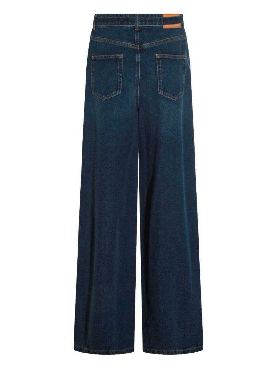 Pantaloni casual TWINSET Twinset Trousers Navy Femei (BM 18933978) 2