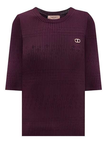 Topuri TWINSET Twinset Top PURPLE Femei (BM 18934032) 1