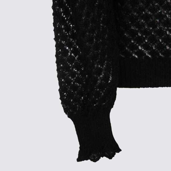 Pulovere TWINSET Twinset Black Wool Knitwear Black Femei (BM 18934053) 3