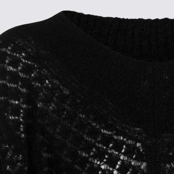 Pulovere TWINSET Twinset Black Wool Knitwear Black Femei (BM 18934053) 4