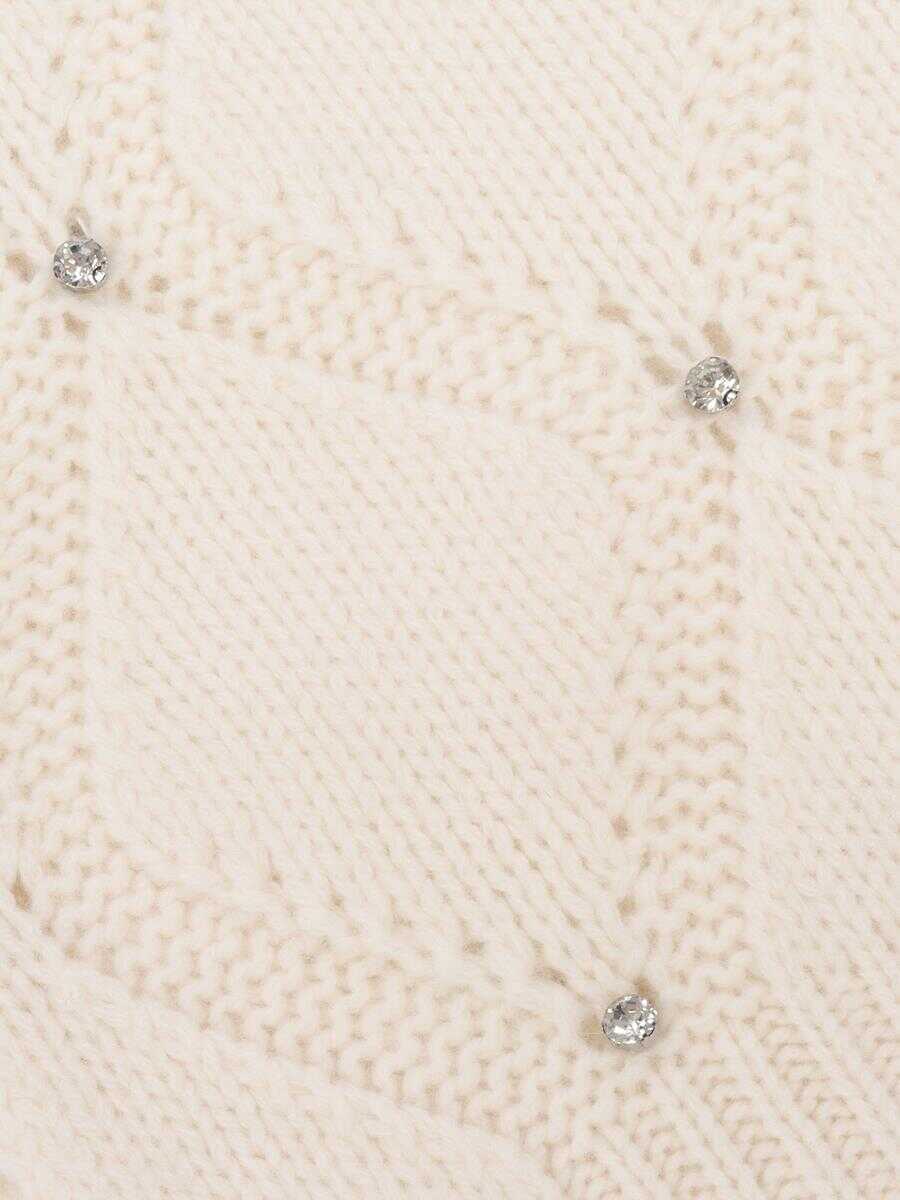 Esarfe Kangra Kangra Cashmere Scarf WHITE Femei (BM 18934236) 3