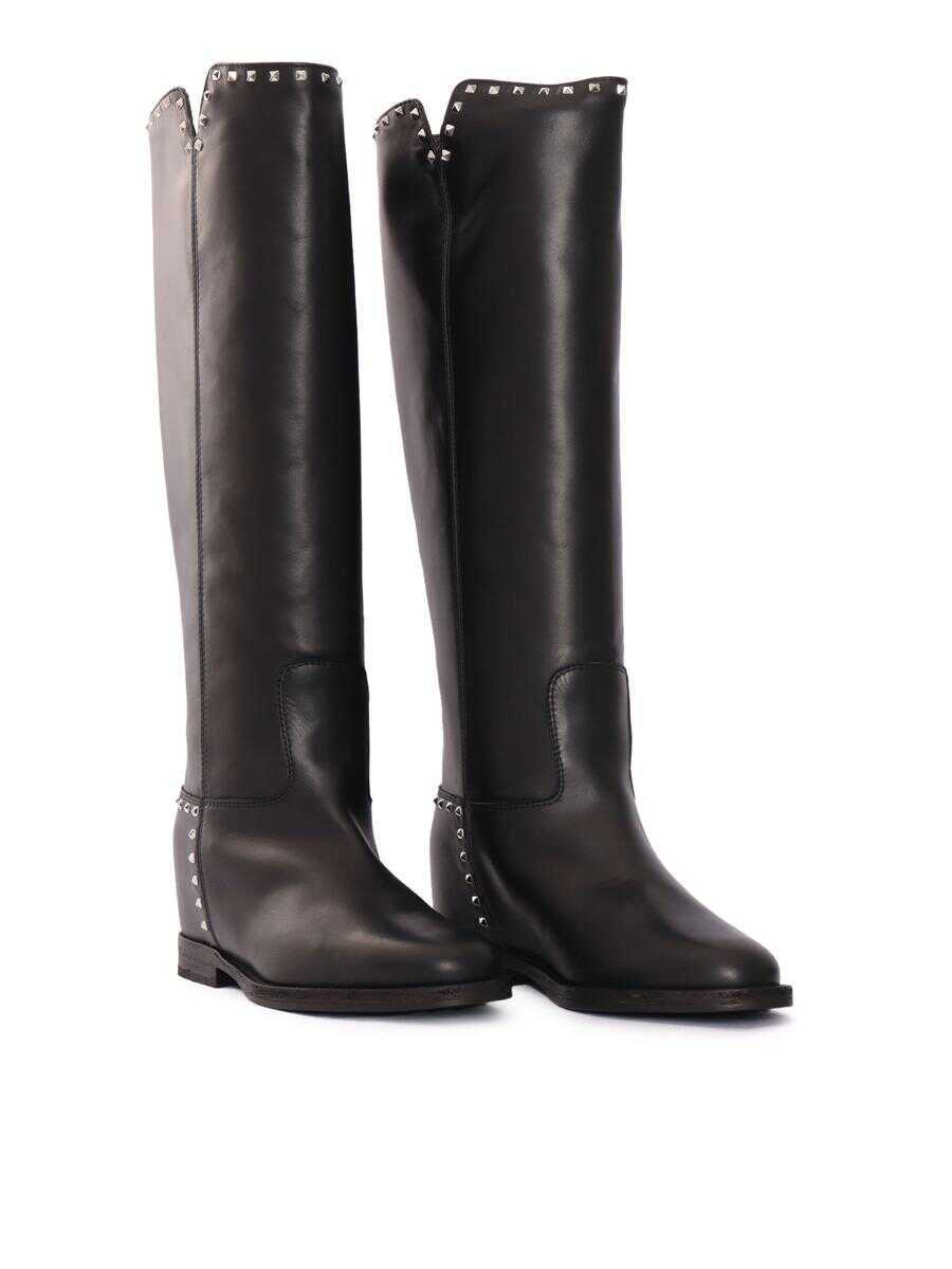 Incaltaminte Via Roma 15 Via Roma 15 Boot Black Femei (BM 18934272) 2