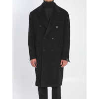 Paltoane Pino Lerario Double-Breasted Coat Barbati