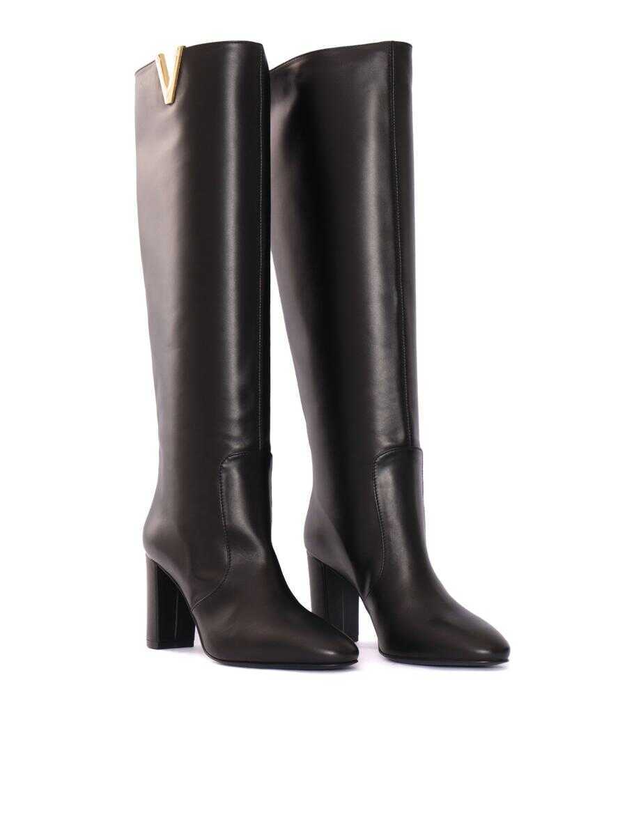 Incaltaminte Via Roma 15 Via Roma 15 Boot Black Femei (BM 18934887) 2