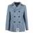 CAMPLIN Camplin Double-Breasted Coat BLUE