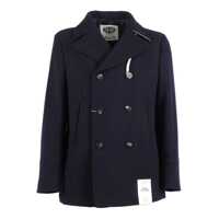 Paltoane Camplin Double-Breasted Coat Barbati
