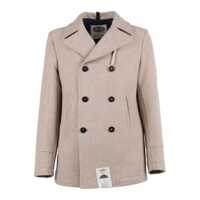 Paltoane Camplin Double-Breasted Coat Barbati