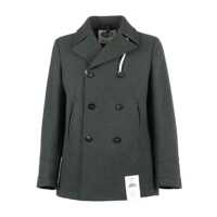 Paltoane Camplin Double-Breasted Coat Barbati