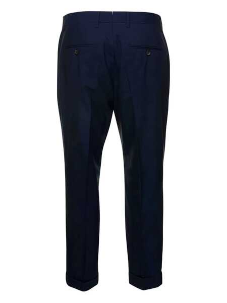 Pantaloni REVERES 1949 Blue Tailored Trousers In Wool Blend Man BLUE Barbati (BM 18935037) 2