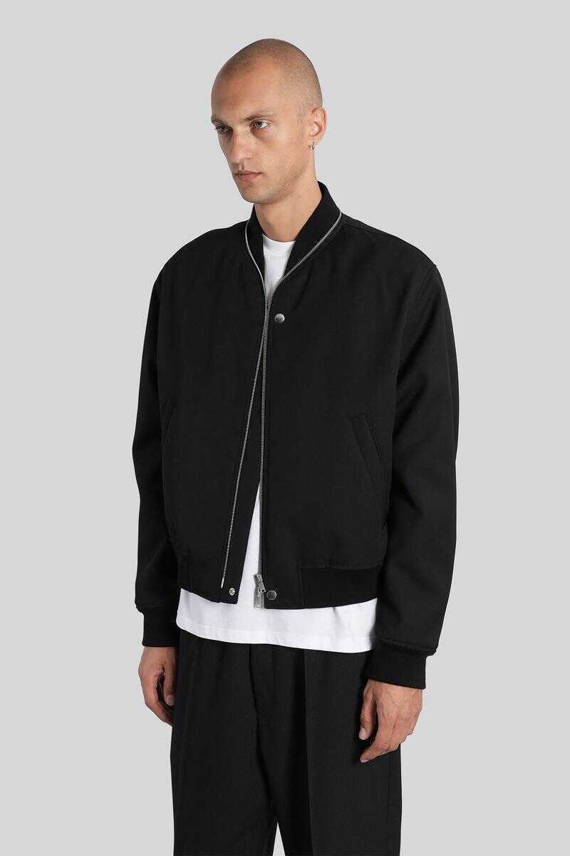 Bomber jacket Jil Sander Jil Sander Blouson 05 Bomber Jacket Black Barbati (BM 18935076) 4