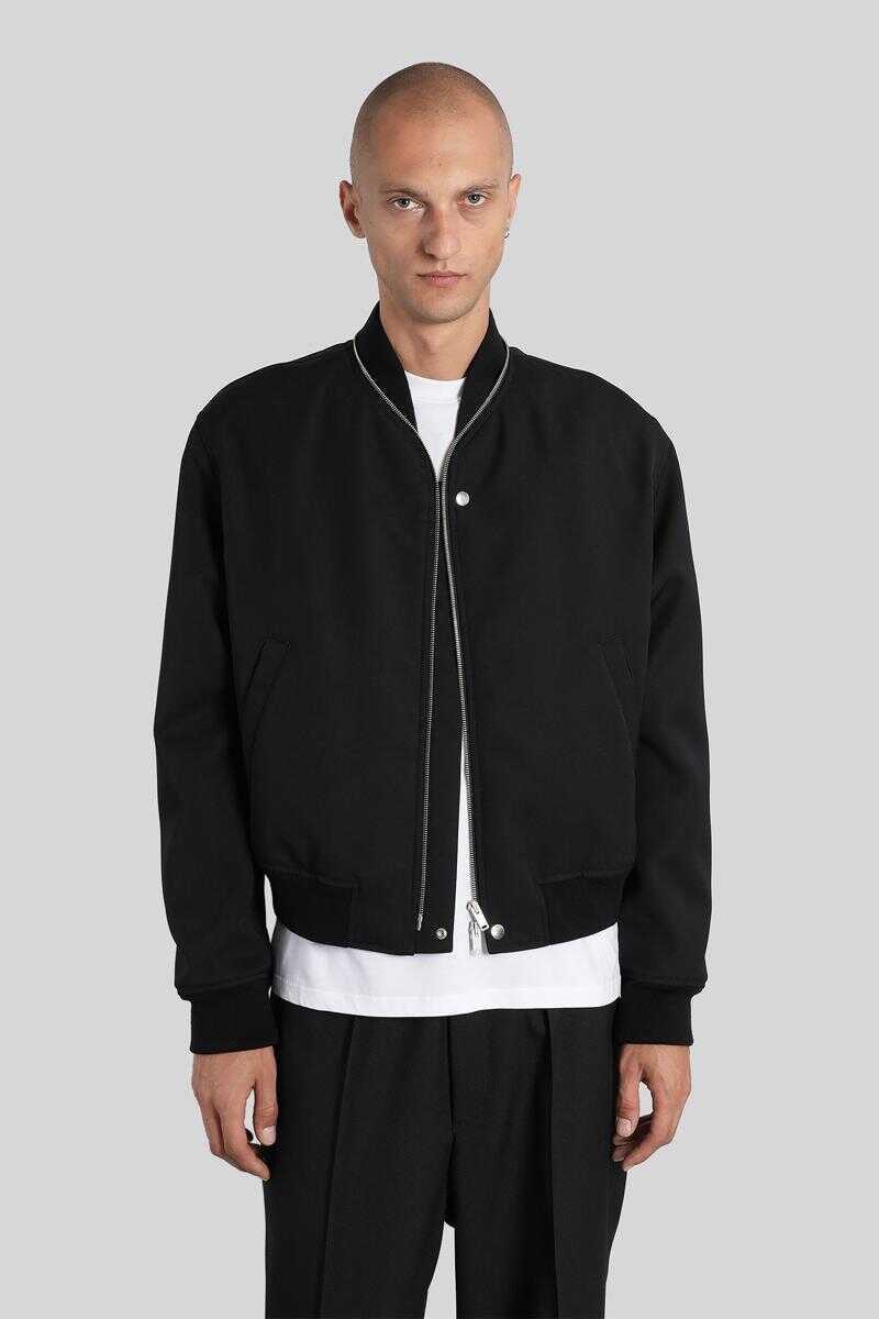 Bomber jacket Jil Sander Jil Sander Blouson 05 Bomber Jacket Black Barbati (BM 18935076) 1