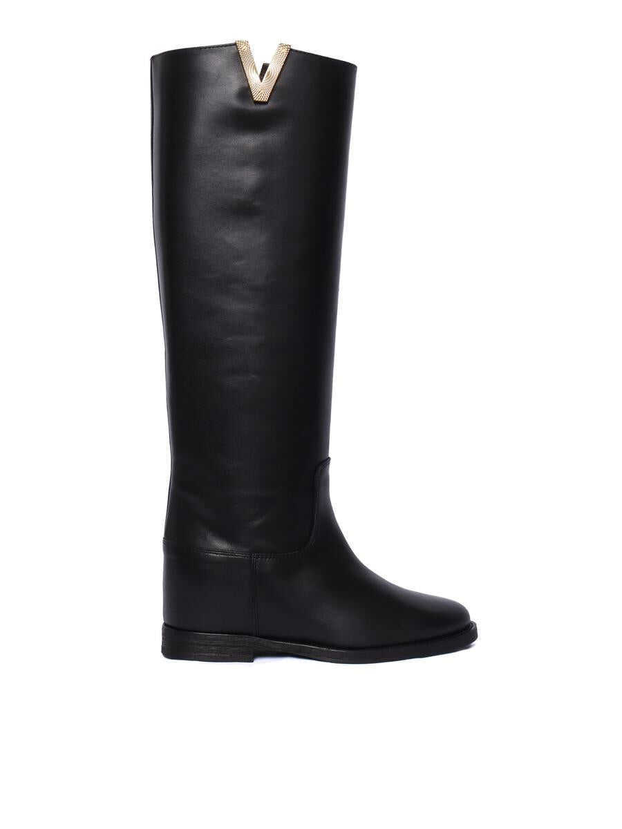 Incaltaminte Via Roma 15 Via Roma 15 Boot Black Femei (BM 18935160) 1