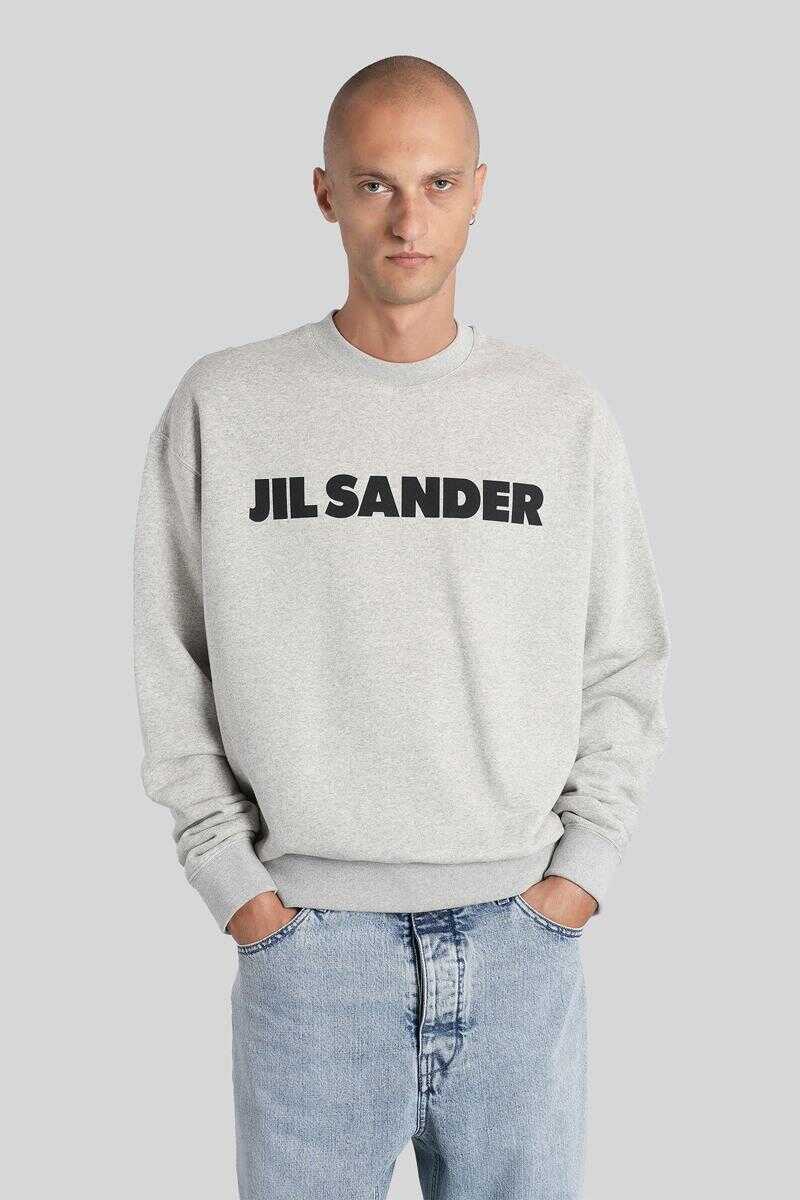 Pulovere Jil Sander Jil Sander Sweatshirt 132 Cn Sweatshirt GREY Barbati (BM 18935217) 1