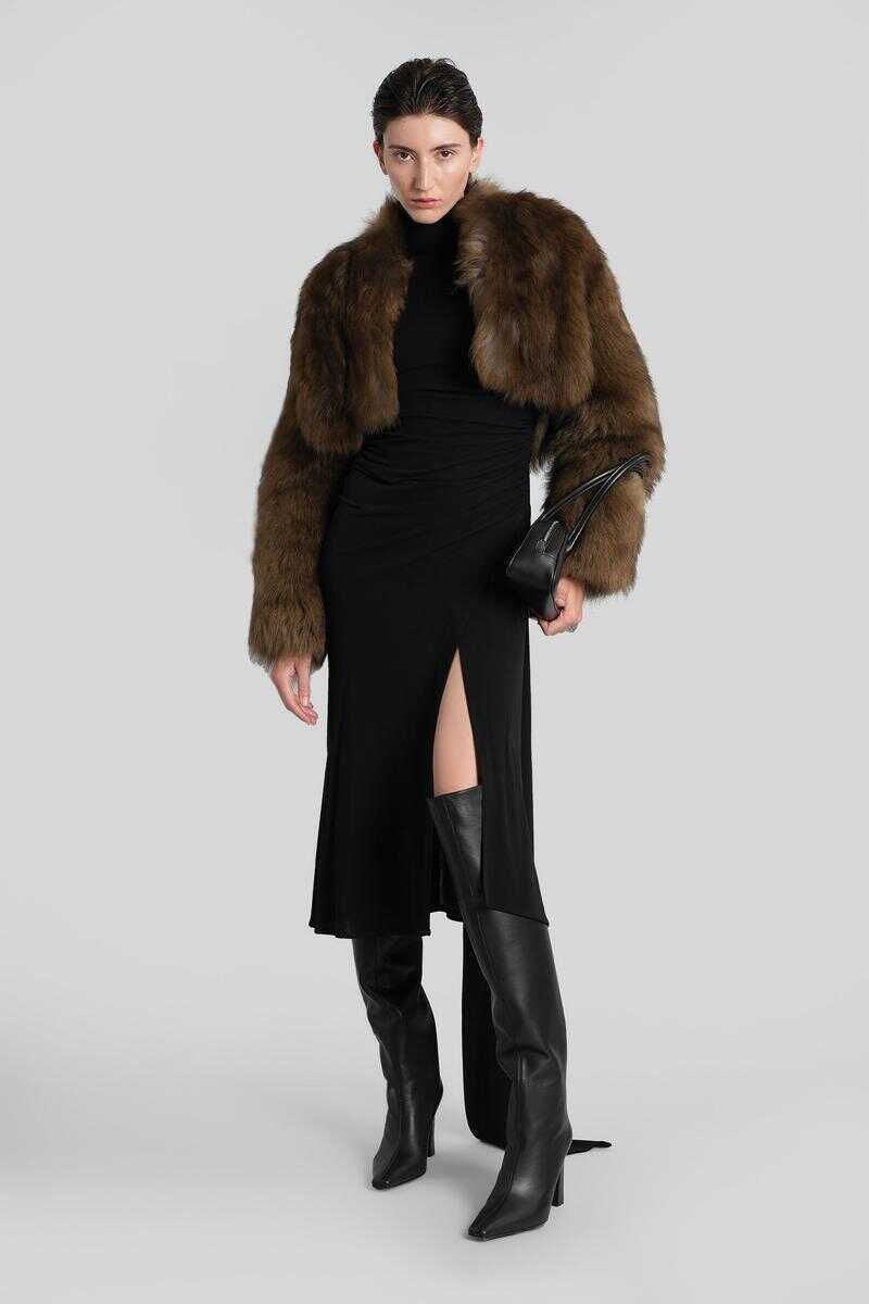 Geci Blumarine Blumarine Fur & Shearling BROWN Femei (BM 18935244) 2