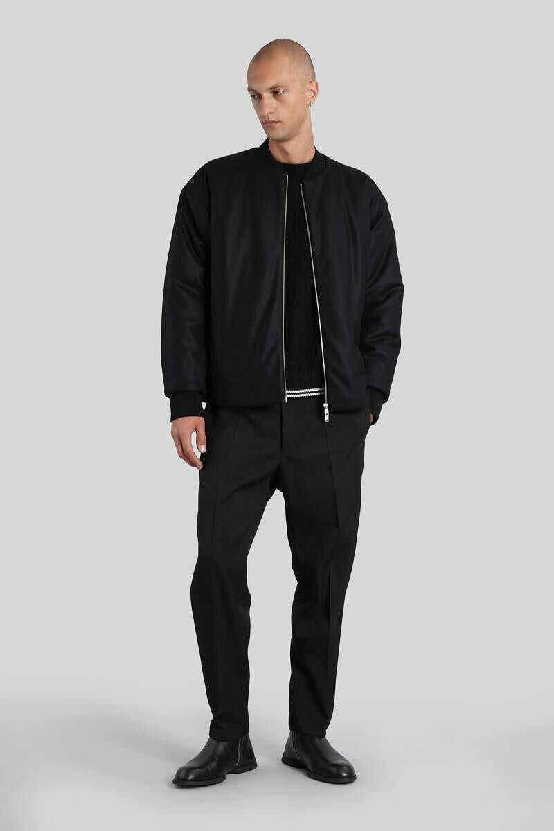 Bomber jacket Jil Sander Jil Sander Bomber Jacket Black Barbati (BM 18935250) 2