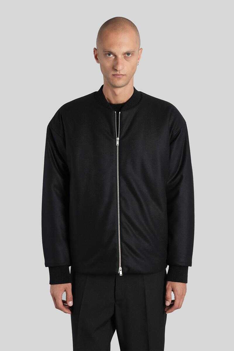 Bomber jacket Jil Sander Jil Sander Bomber Jacket Black Barbati (BM 18935250) 1