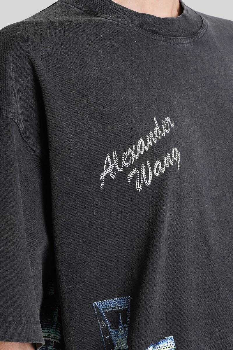 Tricouri Alexander Wang Alexander Wang T-Shirt Black Femei (BM 18935280) 5