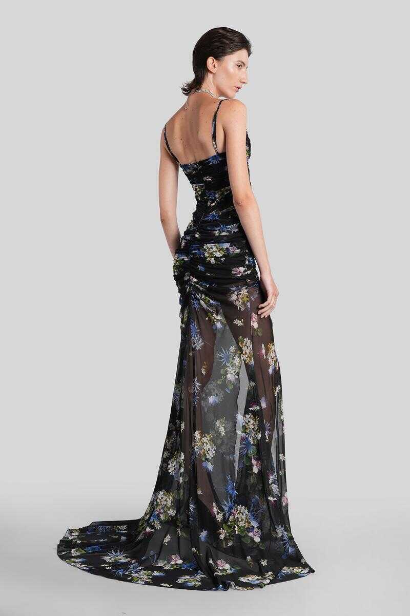 Rochii Blumarine Blumarine Long Dress Black Femei (BM 18935289) 3