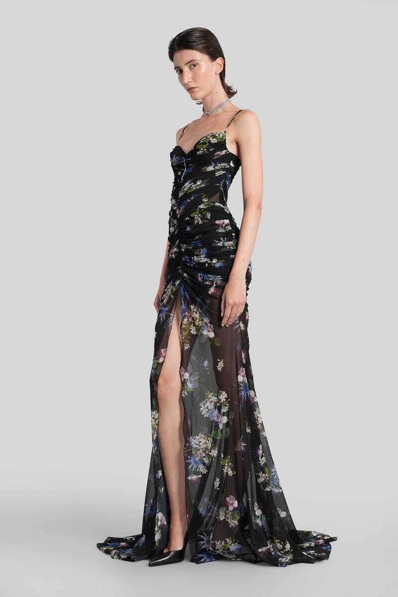 Rochii Blumarine Blumarine Long Dress Black Femei (BM 18935289) 4