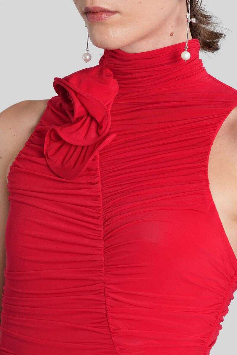 Rochii Magda Butrym Magda Butrym Dress 07 Long Dress RED Femei (BM 18935313) 5