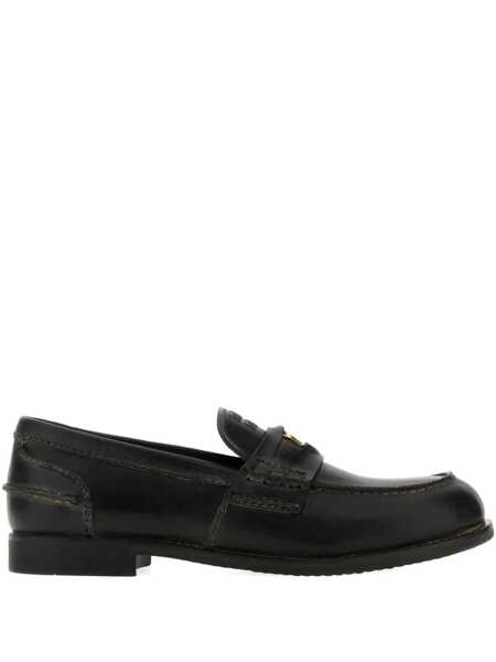 Mocasini Miu Miu Miu Miu Moccasters Black Femei (BM 18935775) 1