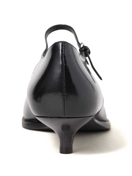 Pantofi cu toc Miu Miu Miu Miu Leather Pumps Black Femei (BM 18935841) 3