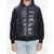Moncler Shiny Padded Cardigan BLUE