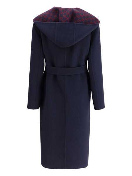 Paltoane Gucci Gucci Coats BLUE Femei (BM 18936354) 2