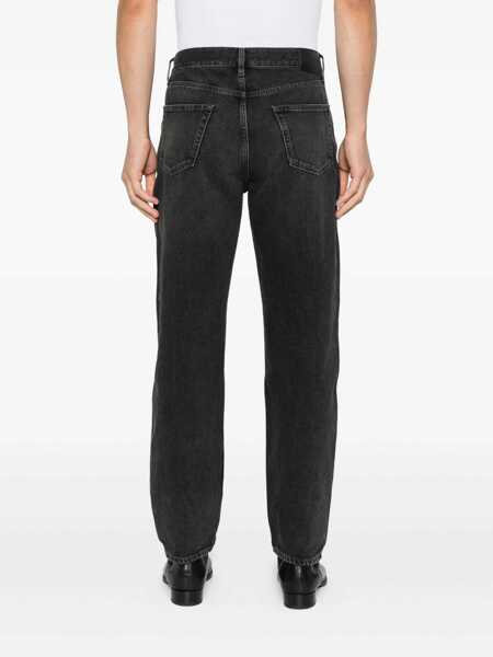 Blugi Saint Laurent Saint Laurent Mick Straight Leg Jeans Black Barbati (BM 18936951) 4
