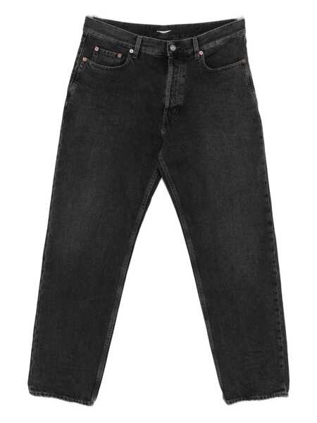 Blugi Saint Laurent Saint Laurent Mick Straight Leg Jeans Black Barbati (BM 18936951) 1