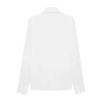 Camasi Saint Laurent pentru Barbati - Camasi Saint Laurent Saint Laurent Cassandre Cotton Poplin Shirt WHITE Barbati (BM 18936975) - B-mall.ro