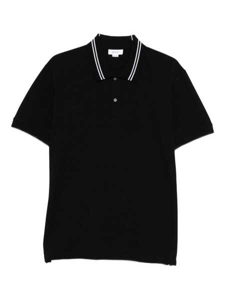 Tricouri Polo Alexander McQueen Alexander McQueen Polo Shirts Black Barbati (BM 18937122) 1