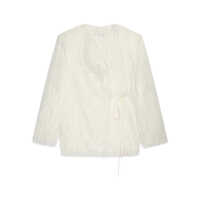 Geci Dries Van Noten Fringed Wrap Jacket Femei