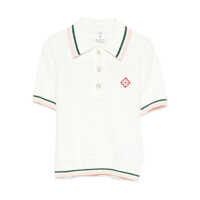 Tricouri Polo Casablanca Textured Knit Polo Femei