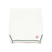 Fuste Casablanca Cotton Skirt With Striped Trim Femei