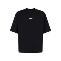 Tricouri Marni Cotton T-Shirt With Logo Print Barbati