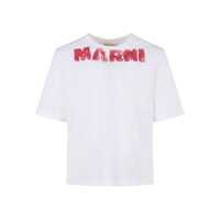 Tricouri Marni Logo T-Shirt Barbati