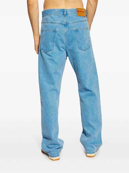 Blugi Marni Marni Jeans With Appliqu BLUE Barbati (BM 18937662) 4