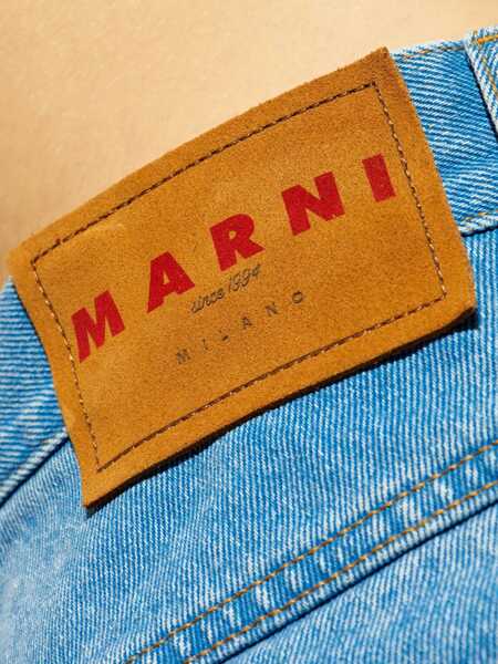Blugi Marni Marni Jeans With Appliqu BLUE Barbati (BM 18937662) 5