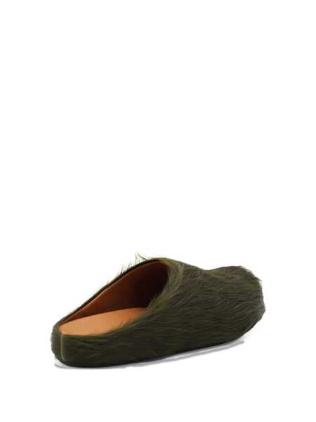 Sandale Marni Marni Footbed Mules GREEN Barbati (BM 18937668) 3