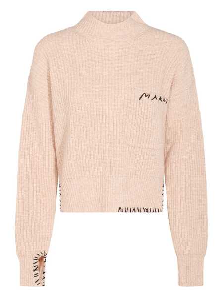 Pulovere Marni Marni Sweater With Embroidery Beige Femei (BM 18937680) 1
