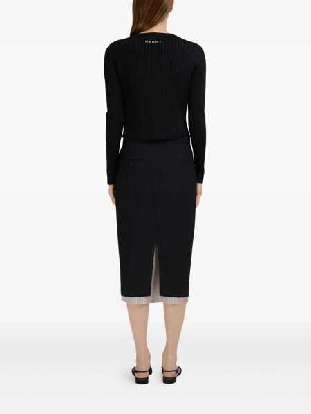 Fuste Marni Marni Pencil Skirt Black Femei (BM 18937686) 4