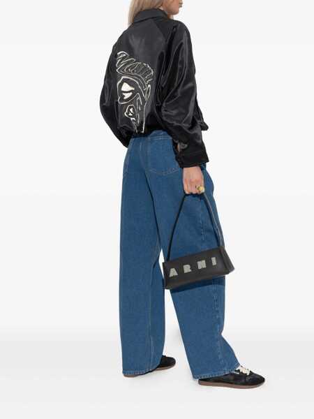 Bomber jacket Marni Marni Satin Bomber Jacket Black Femei (BM 18937689) 2